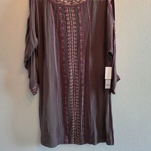 Sigrid Olsen Purple and Pink Dress